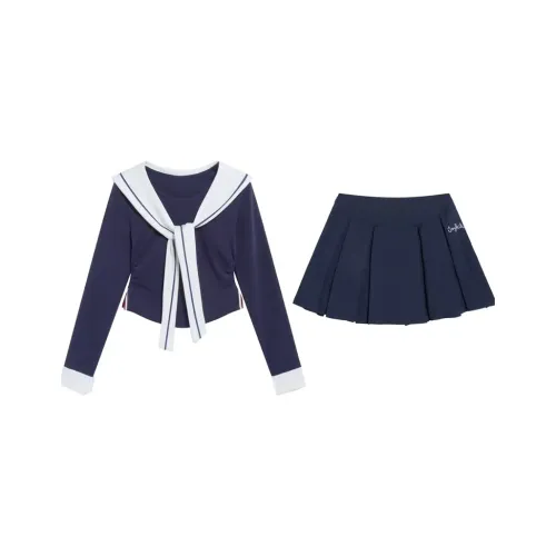 COVT Комплект с юбкой Женские Темно-синий