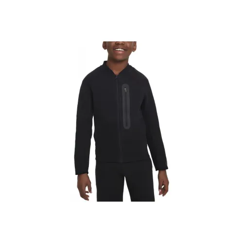 Nike Детская одежда Sportswear Tech Fleece Толстовка Черный Детский
