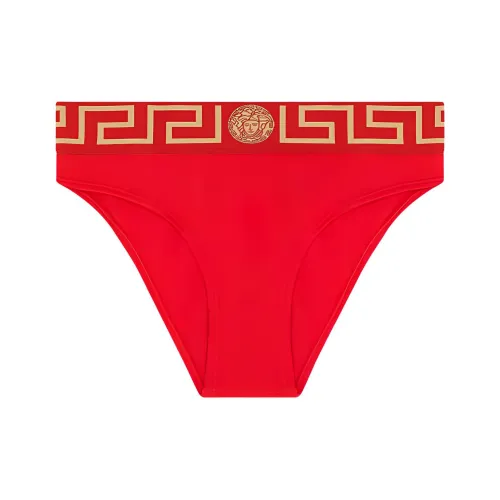VERSACE SS24 Плавательные шорты Женские Red