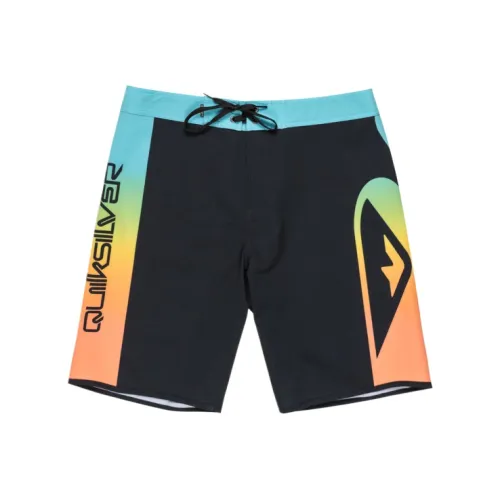 Quiksilver Черные Мужские Пляжные Шорты