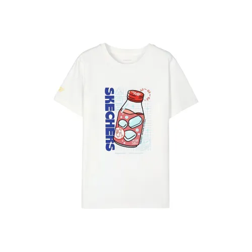 Skechers Hankou No. 2 Factory Joint Series Ярко-белый Kids T Рубашки