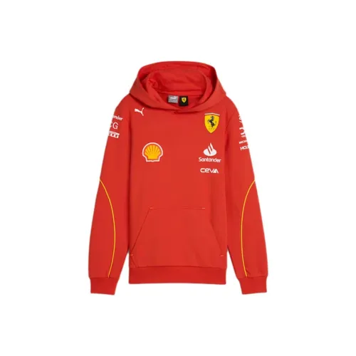 PUMA Scuderia Ferrari Толстовка Burnt Red Подростки
