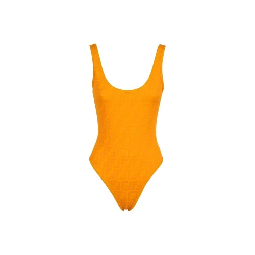 FENDI One-piece Swimsuit Women's Orange