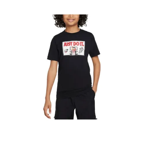 NIKE Черные Kids T-рубашки