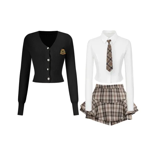 9 Кошачьих Лакомств в форме палочек Комплект с юбкой Женские