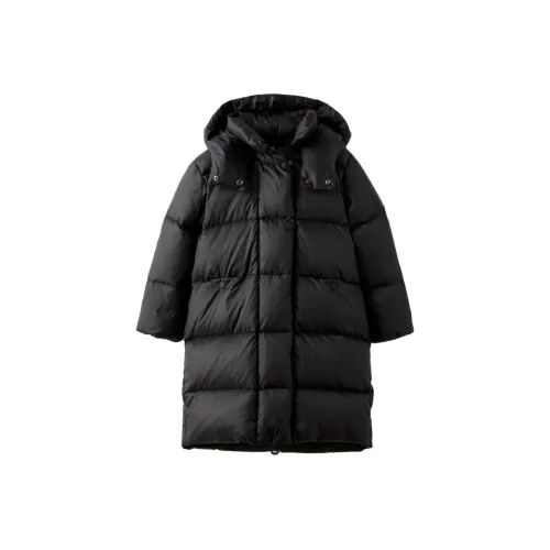 ZARA Черный Kids Пуховики