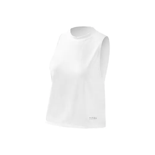 Titikaactive Sport Жилеты Женские Чисто белый 0010