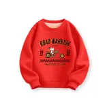 Байкер Nubi-W красный с флисовой подкладкой