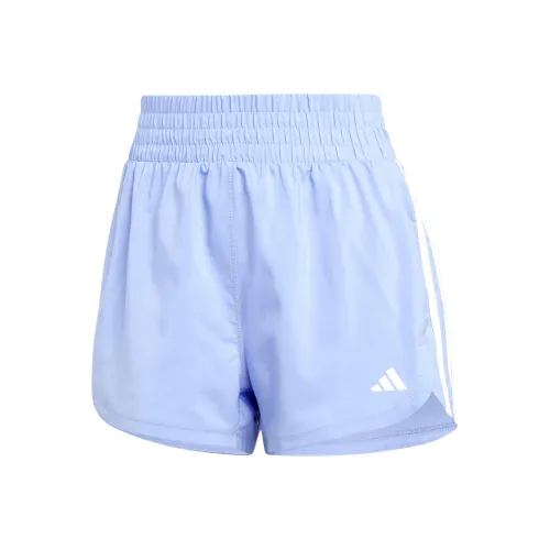 Adidas Светло-синие Женские Спортивные Шорты