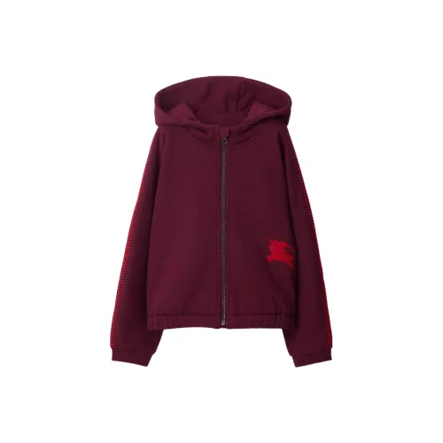 Burberry Темно-красный Kids Свитшоты