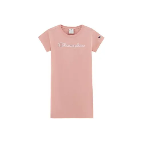 Чемпион Розовый Детские Платья