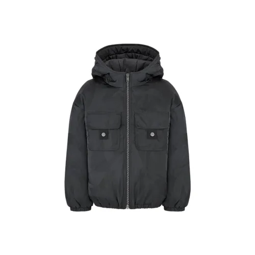 DIOR Хлопковый пуховик FW24 Черный Детский