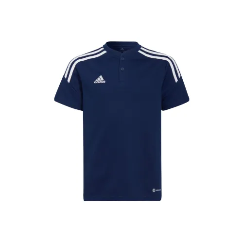 Adidas Детский топ CONDIVO 22 Темно-синий для малышей