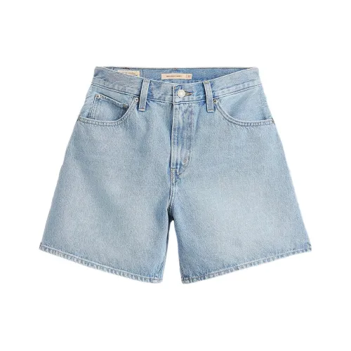 Levi's Джинсовые шорты Женские Светло-синие