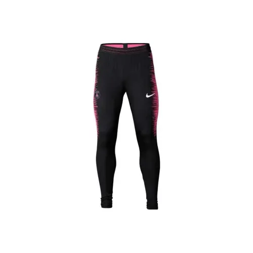 Nike Черные Красные Мужские Футбольные Штаны