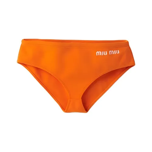 MIU MIU SS24 Бикини Женские Оранжевый