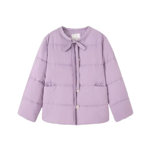 SHIRAN Сиреневый Женские Объёмные Куртки (Пуфы)