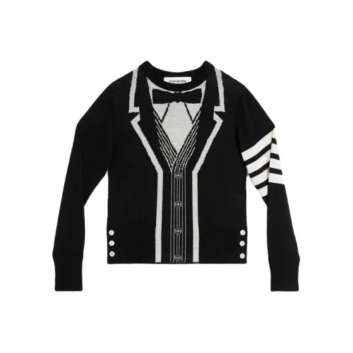 THOM BROWNE Черный Kids Свитеры