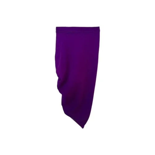 DRIES VAN NOTEN Фиолетовый Женские Повседневные Короткие Юбки