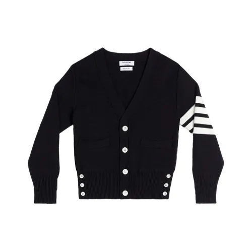 THOM BROWNE Морской синий Kids Свитеры