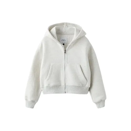 ZARA Зебровый принт Серый Kids Свитшоты