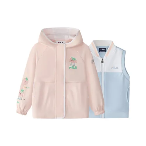 FILA KIDS Куртка Светло-оранжевый Розовый для детей 3-7 лет