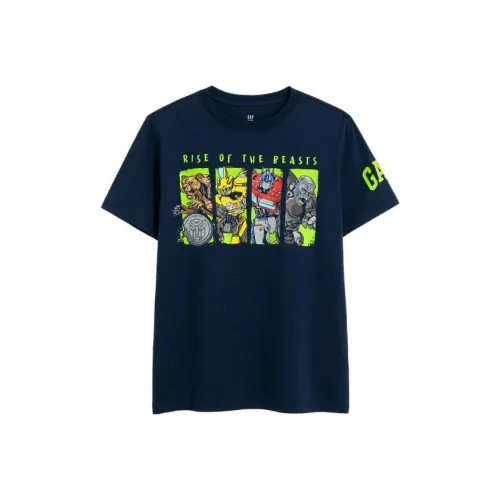 GAP X Трансформеры Co Брендированная Серия T Рубашка Детская