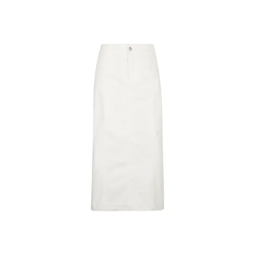 JESSYLINE Повседневная длинная юбка Женская Белая