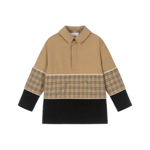 Burberry Поло Коричневый Детский