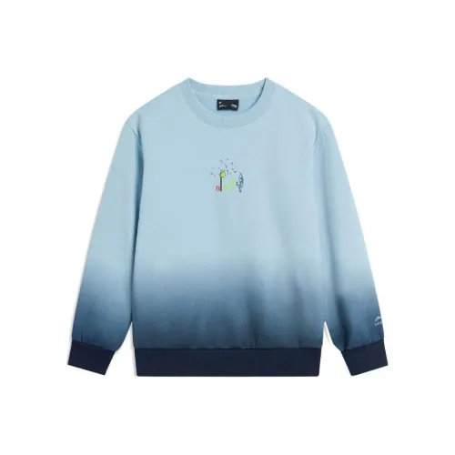 LINING YOUNG Свитшот Forget ME not Синий Детский