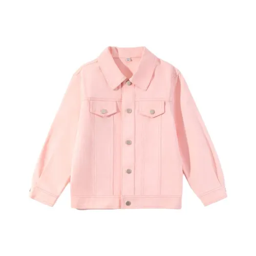 SNOOPY Куртки Пальто Розовый S Радужный Liuyun Детский