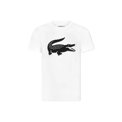 Lacoste Белые Детские Рубашки T