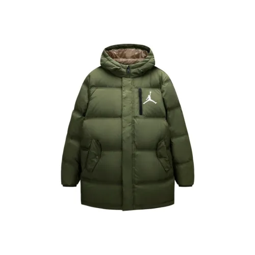 Джордан Пуховик Плющево-зеленый для детей 3-7 лет