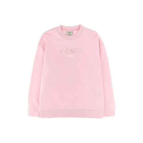 FENDI Розовый Kids Свитшоты