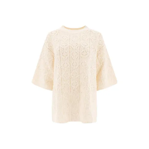 Loulou De Saison Белые Женские Рубашки T