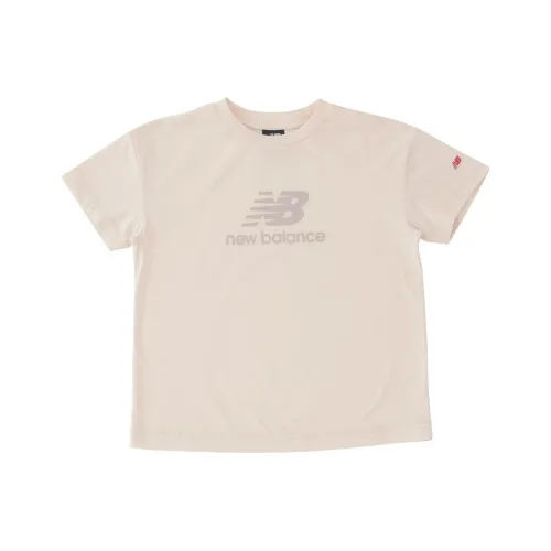 New Balance Абрикос Kids T-рубашки