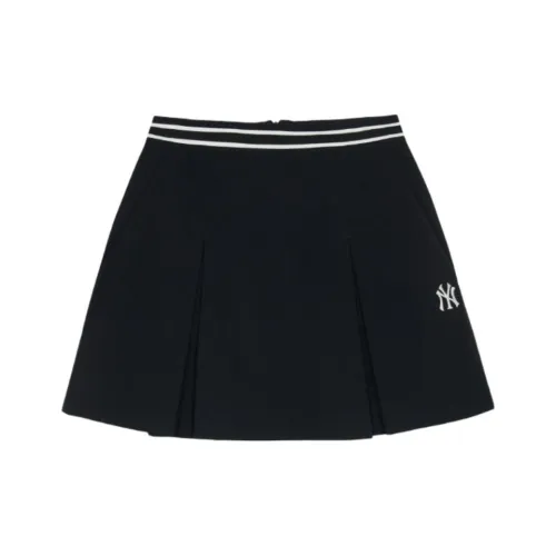 MLB New York Yankees Varsity Повседневные короткие юбки Женские Черный