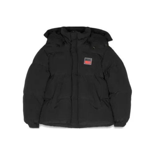DIESEL Черный Kids Утеплённые куртки