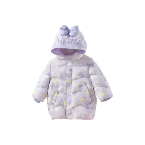 Disney Пуховик Светло-фиолетово-голубой для детей 3-7 лет