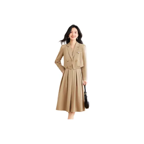 Like The Age Of Water Комплект с юбкой Женские Хаки