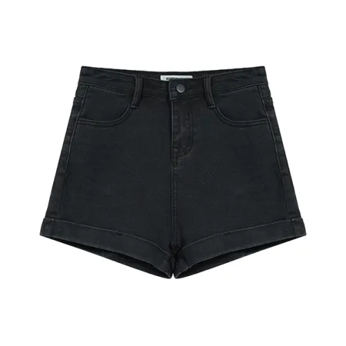 HUASJ Джинсовые шорты Женские Черные