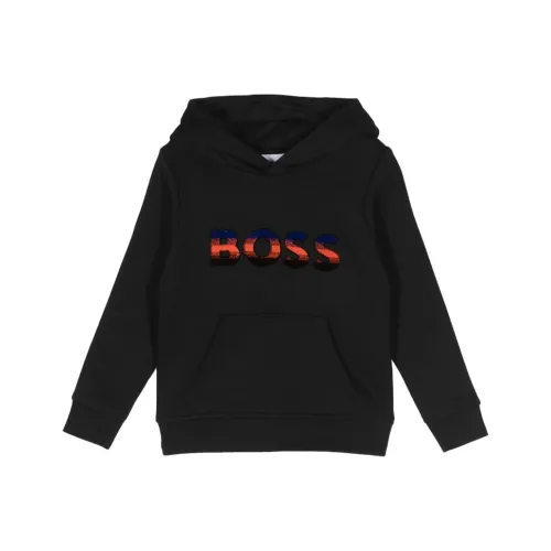 HUGO BOSS Черный Kids Свитшоты