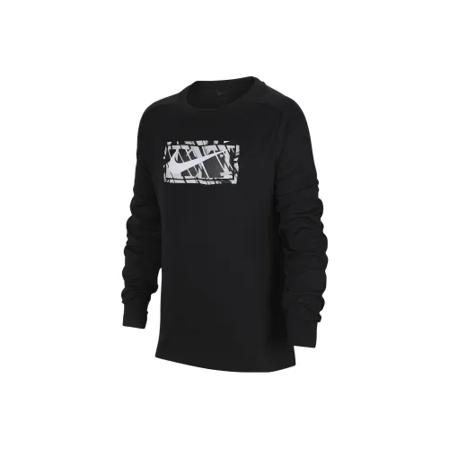 NIKE Черные Kids T-рубашки