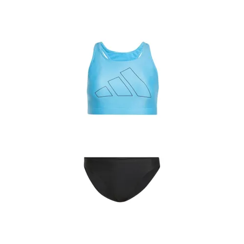 Adidas Синий Градиентный/Черный Женские Бикини