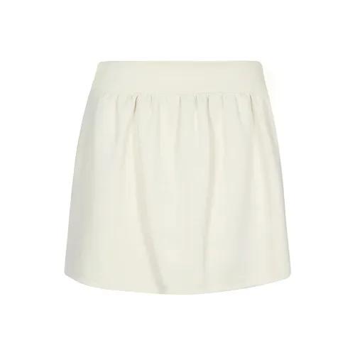 MaxMara Повседневные короткие юбки Женские Белые