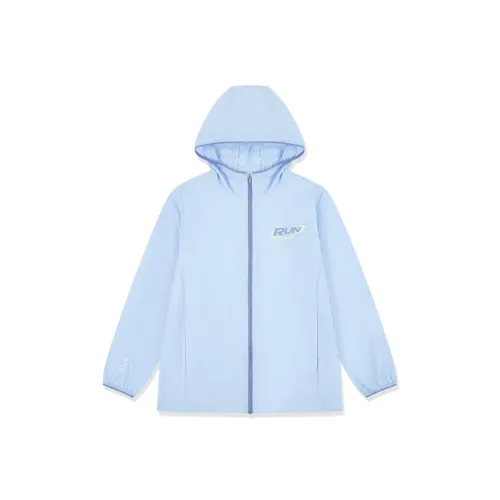 QIAODAN Куртка SS25 Breeze Blue Teenagers