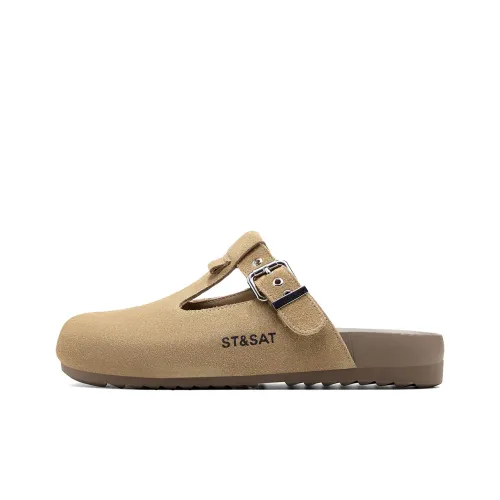 ST SAT Антибактериальные тапочки с противоскользящим покрытием для дома женские