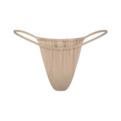 SKIMS Фирменный Плавательный STRING Бикини Низ Плавательные Шорты Женские Пустыня Пустыня