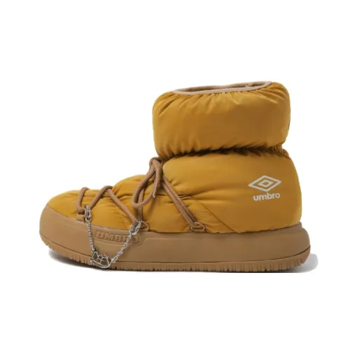 LEEY x Umbro Collabo Leslie Ботильоны Унисекс Темно-желтый