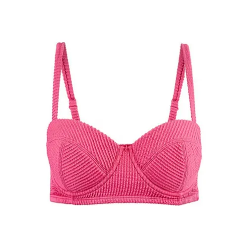 Victoria's Secret ADORE ME Rachelle Плавательный топ HP Бикини Женские Ярко-розовый